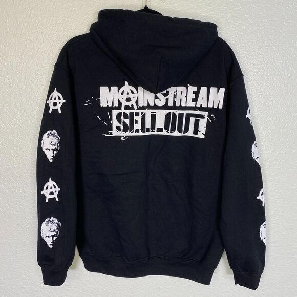 Machine Gun Kelly Hoodie Men Medium Mainstream Sellout Tour Official Merch Black - Picture 2 of 11